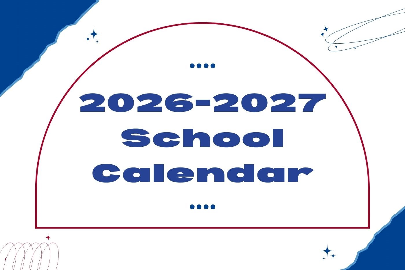 Sutherland School Calendar - Website image